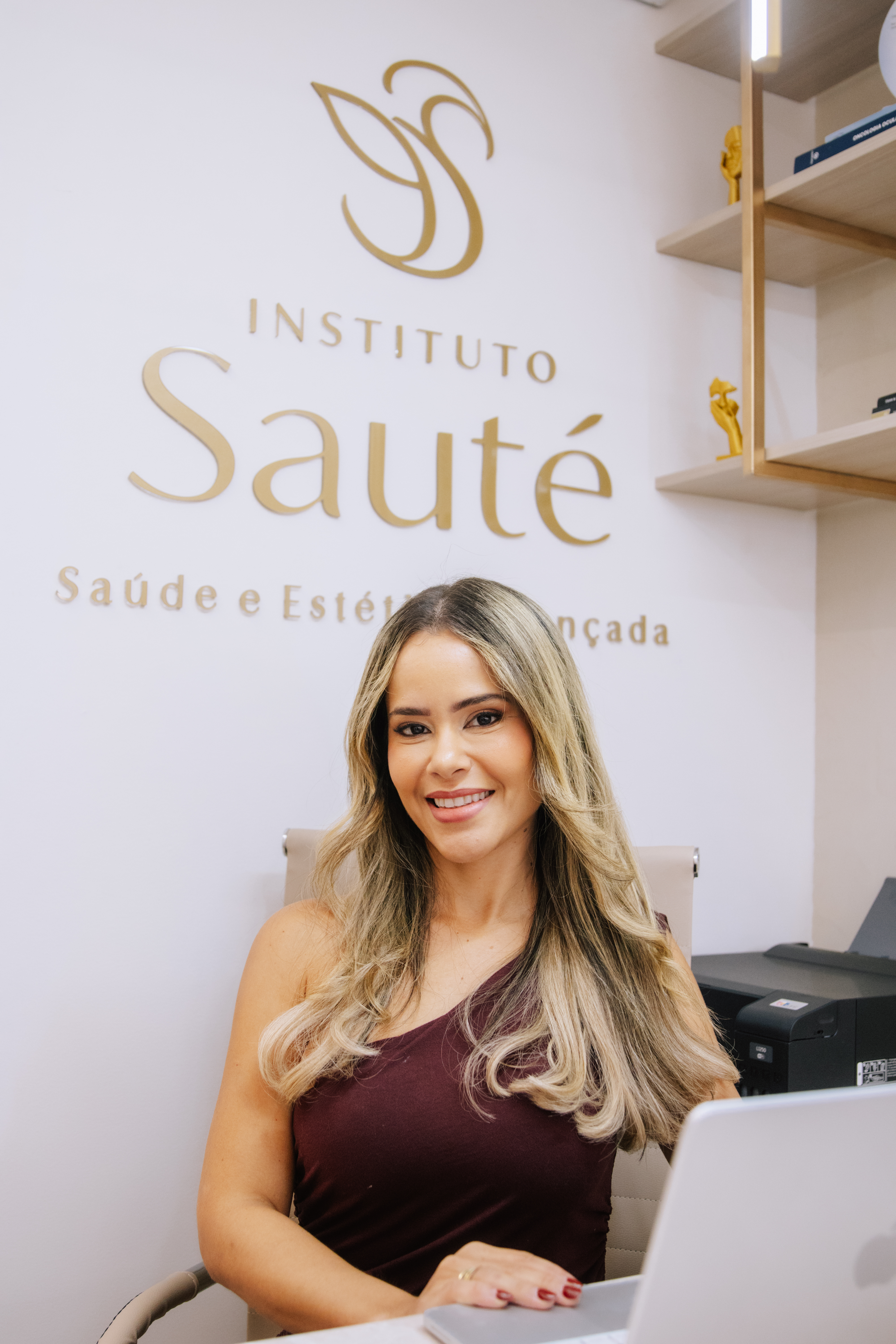Dra. Bianca Barreto no Instituto Sauté em Salvador